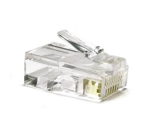 Разъем 8P8C U/UTP кат.5е (RJ45) (уп.100шт) SUPRLAN 10-0209