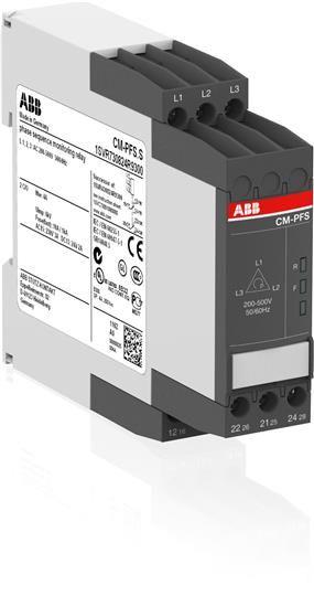 Реле контроля напряжения CM-PFS.S 3х200-500В AC 2ПК винтовые клеммы ABB 1SVR730824R9300