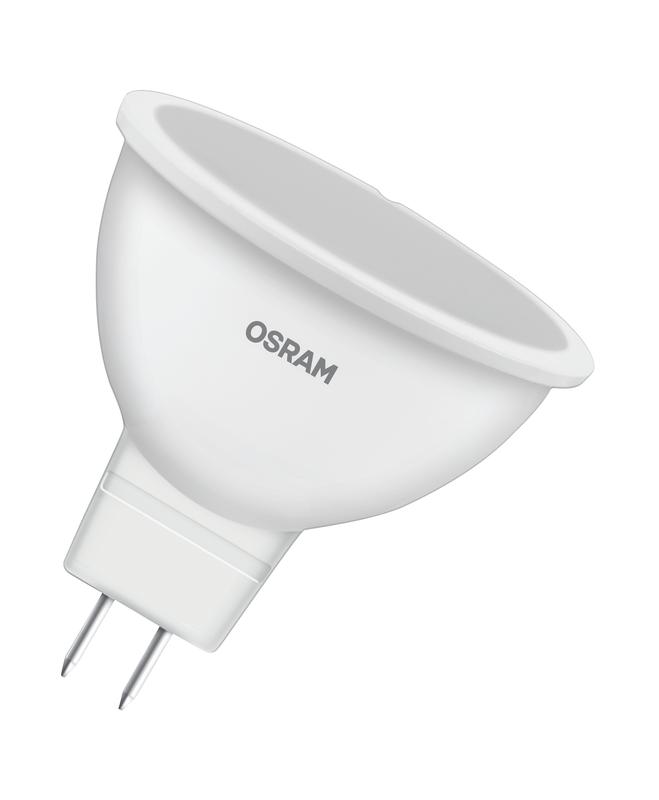 Лампа светодиодная LED Value LVMR1650 6SW/830 6Вт GU5.3 230В 2х5 RU (уп.5шт) OSRAM 4058075584778